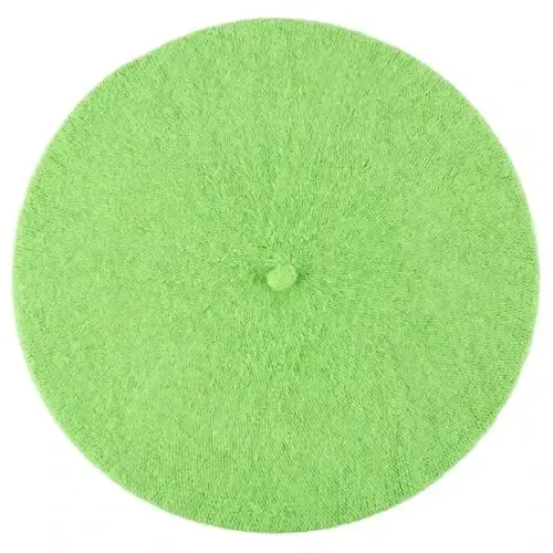 Hat To Socks Wool Blend French Beret for Men and Women in Plain Colours - MODAZONE (1)