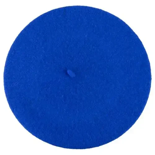 Hat To Socks Wool Blend French Beret for Men and Women in Plain Colours - 2