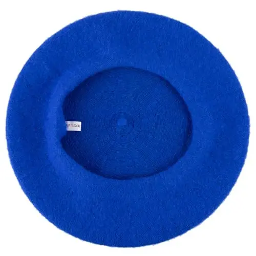 Hat To Socks Wool Blend French Beret for Men and Women in Plain Colours - 4