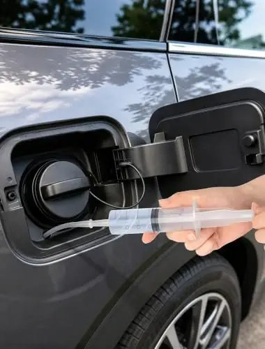 SARDVISA 120-Inch Sunroof Drain Cleaning Kit with Flush Pump and Hose | 120-Inch Flexible Brush, Large-Capacity Flush Pump, Clear Hose and Mini Brush Help Clean Curved Automotive Drain Tubes - 5