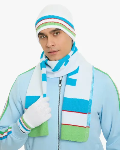 Шарф OLYMPIC 2026 - БЕЛЫЙ - 1