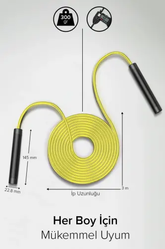 ATP-3000 Sarı Atlama İpi-SARI - PROFORCE (1)