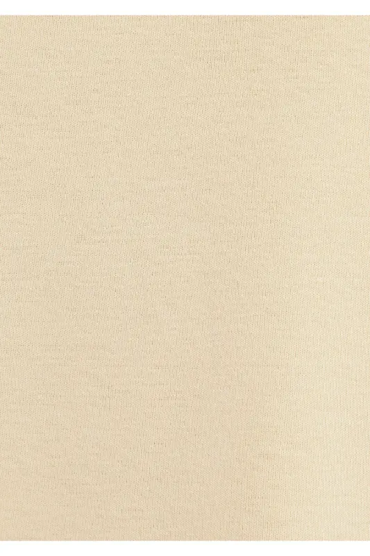 Sarı Basic Tişört Semi Slim Fit / Yarı Dar Kesim 1612916-70027-Sarı - 7