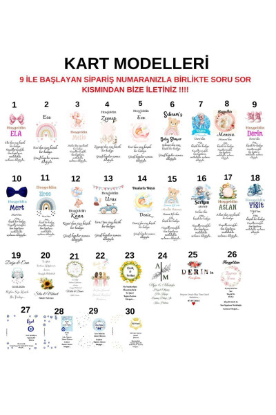 Sarı Çiçekli Kartlı Kalpli Anahtarlık 5 Adet Mevlüt, Kuran Okuma, Doğum Günü, Bebek - 9