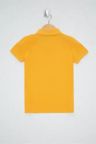 Sarı Erkek Çocuk T-Shirt-VR044 - 2