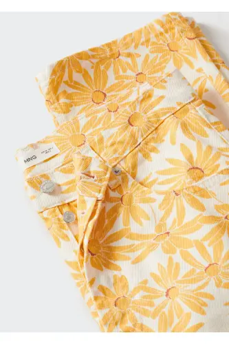 Sari Kadın Yetişkin Pantolon 37061307-Sari - 9