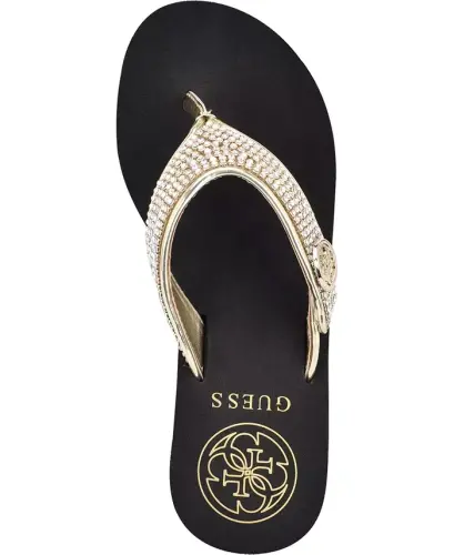 Sarraly Eva Logo Wedge Slip On Flip Sandals - 4