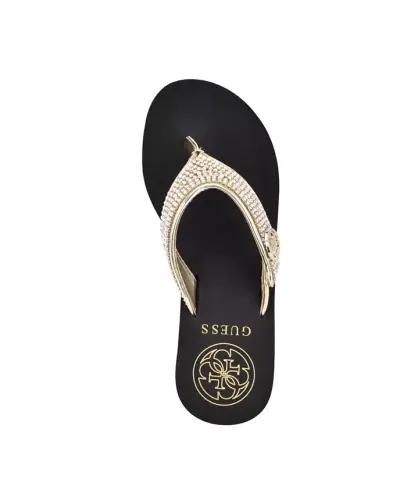 Sarraly Eva Logo Wedge Slip On Flip Sandals - 8