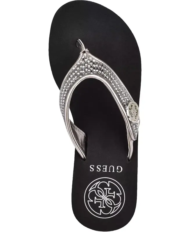Sarraly Eva Logo Wedge Slip On Flip Sandals - 4