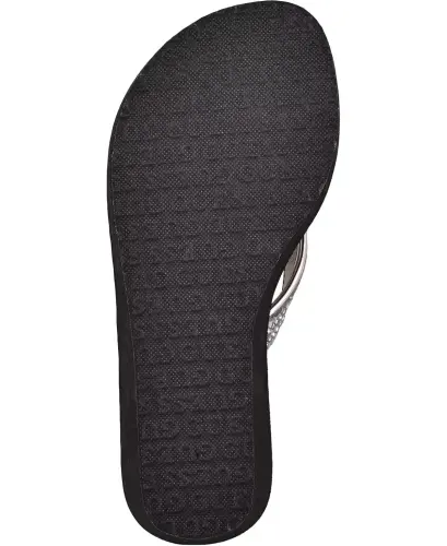 Sarraly Eva Logo Wedge Slip On Flip Sandals - 5