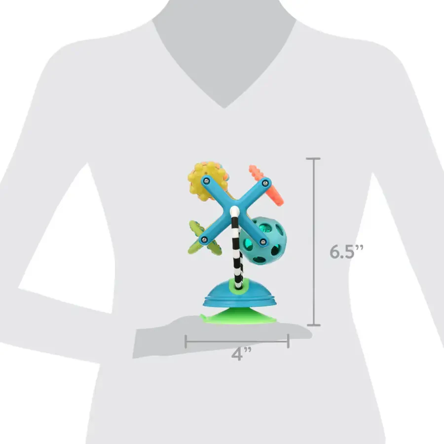 Sassy Developmental Toys, Teeth & Twirl, Sensation Station, 6 Months+, 1 Count - 6