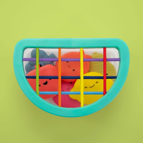 Sassy Fruit Fun Fill & Spill STEM Chaqaloq o'yinchog'i 6 oylikdan 2 yoshgacha bo'lgan chaqaloqlar uchun - 5