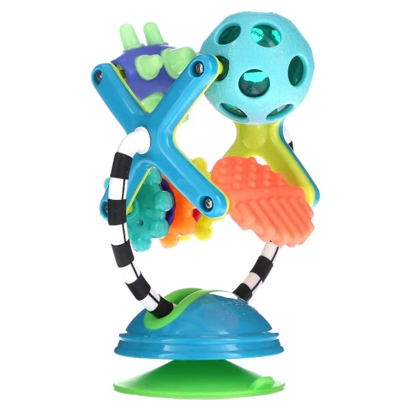 Sassy Developmental Toys, Teeth & Twirl, Sensation Station, Multi-Color, 6 Months+ - 4