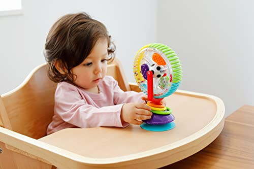 Sassy Wonder Wheel Spinning High Chair Tray Toy, Age 6+ Months - 12