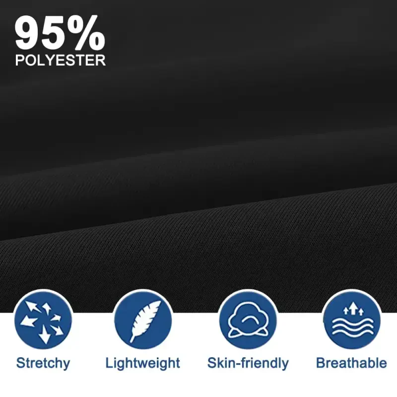 Satankud Erkaklar uchun Treynings Kostyumlar To'plami 2 dona Uzun Yengli Oddiy To'liq Zip Sport Treynings Kostyumlar Yugurish Sport Zali Ter Kostyum Erkaklar uchun 2 qismli Liboslar Qora-2XL - 6