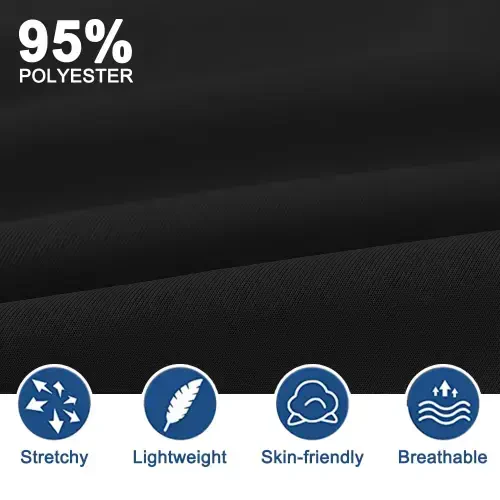 Satankud Men's Tracksuits 2 Pieces Set Long Sleeve Causal Full Zip Athletic Tracksuits Jogging Gym Sports Sweatsuit for Men 2 Piece Outfits Black-2XL - 6