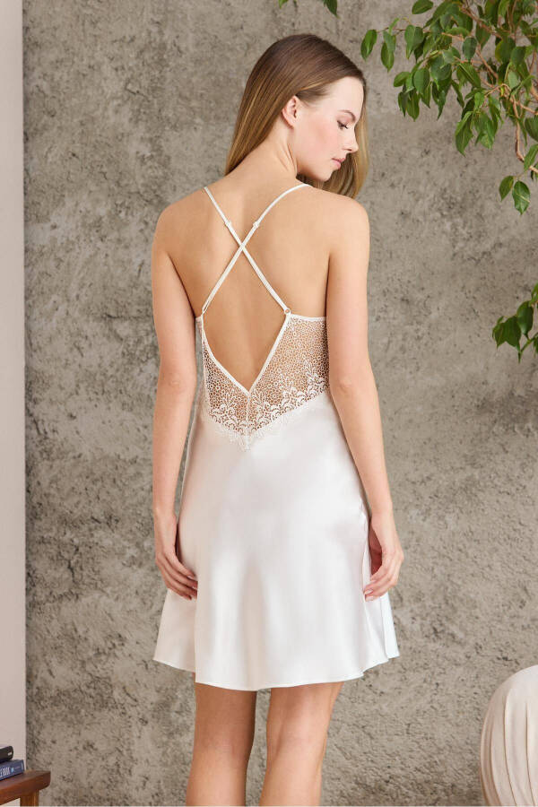 Saten Altılı Gelin Çeyiz Seti - 6040 Ekru-Ekru - 5