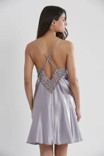 Saten Altılı Gelin Çeyiz Seti - 6955 Royal - Royal - 6