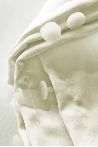 Saten Güneşlik Beyaz-BEYAZ - 3