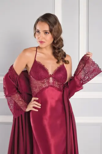 Saten Oltilik Kelin Sepi - 6620 Bordo-Bordo - 1