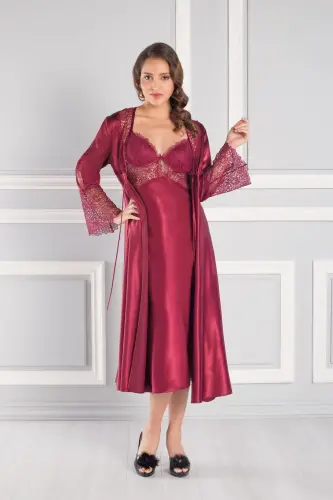 Saten Oltilik Kelin Sepi - 6620 Bordo-Bordo - 3