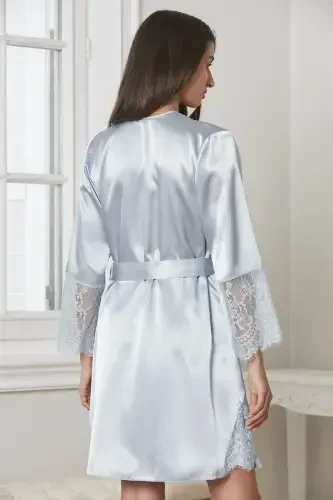 Saten Oltilik Kelin Sepi Komplekti - 6015 Mist-Mist - 3