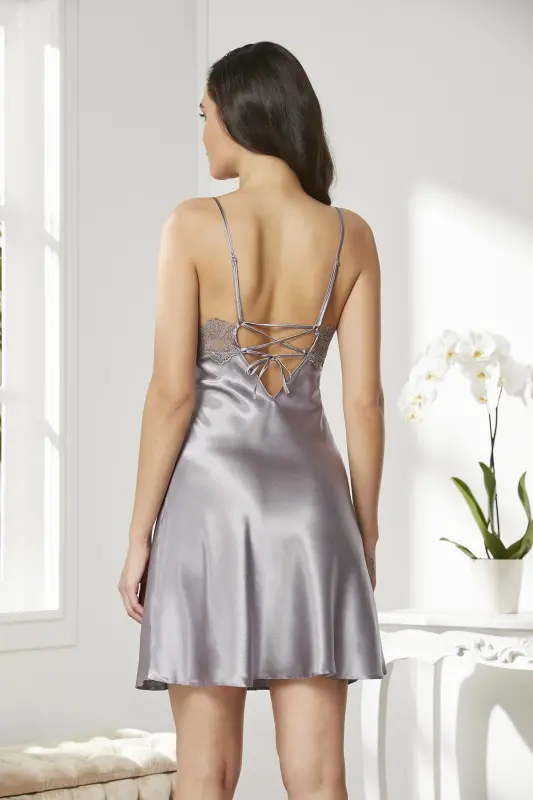 Saten Oltilik Kelin Sepi Komplekti - 6335 Royal-Royal - 4