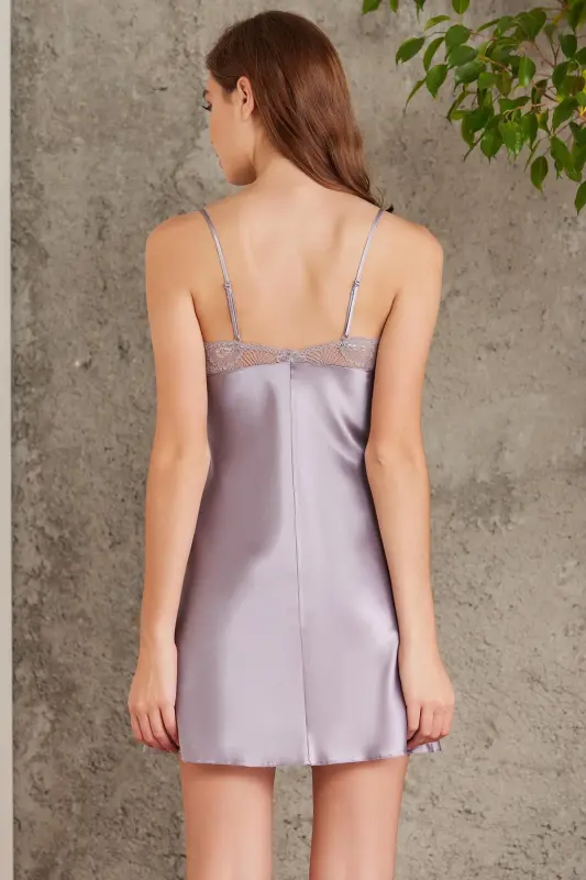 Saten To'rtlik Kelin Sepi Komplekti - 7035-Royal - 9