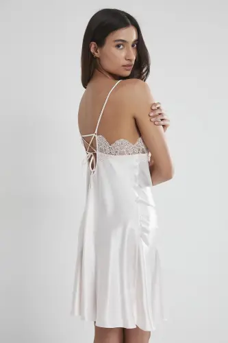 Satin Altılı Gelin Çeyiz Seti - 6335 Inci-İnci 