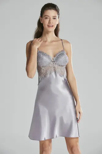 Satin Altılı Gelin Çeyiz Seti - 6625 Royal-Royal - 3