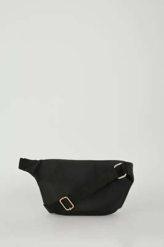 Satin Black Women Waist Bag 05PO22Y1542-Satin Black - 5