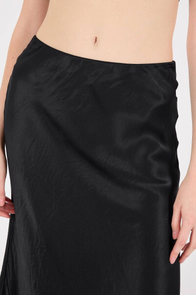 Satin Midi Skirt E16025-t3 - 3