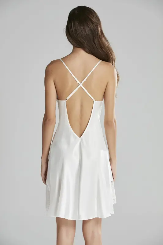 Satin Nightgown Robe Pajama Set Short Set 6-Piece Bridal Dowry Set - 6015 - 6