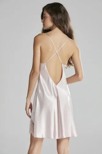 Satin Nightgown Robe Pajama Set Shorts Set 6-Piece Bridal Dowry Set - 6015 - 5