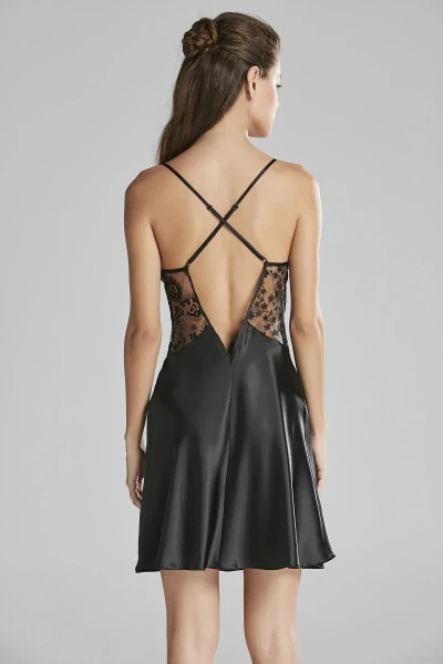 Satin Nightgown Robe Pajama Set Shorts Set 6-Piece Bridal Trousseau Set - 6225 - 7