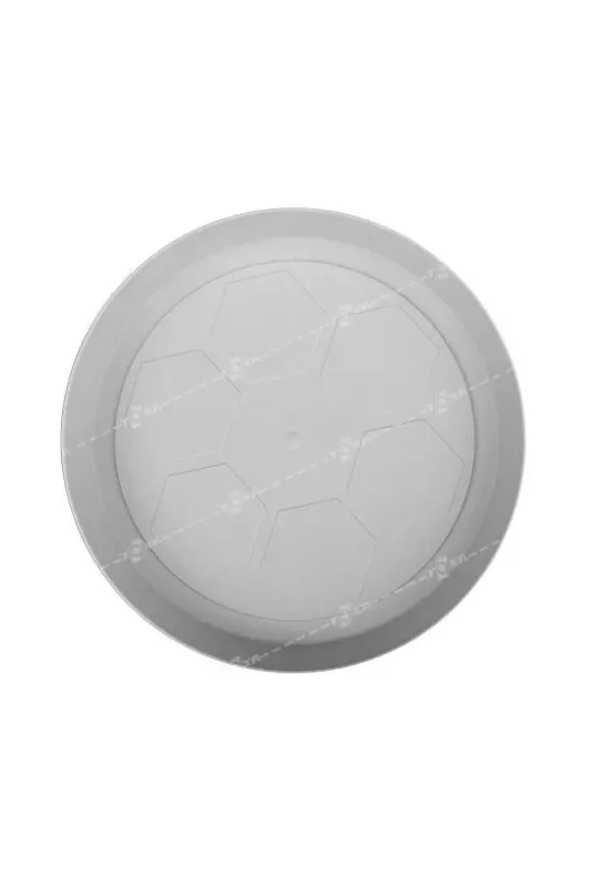 Saucer 39cm Yalı Vaha Nergis No8 Plate White Serinova Pot Saucer Nergiz Plastic-WHITE8 - 3