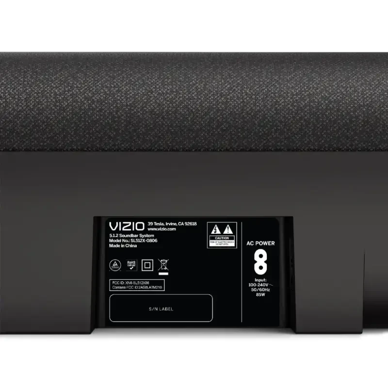 Саундбар VIZIO Elevate SE 5.1.2 с Dolby Atmos и DTS: X (НОВИНКА) SL512X-0806 - 2