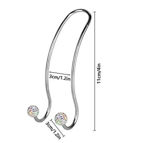 SAVORI Автоматические крючки Bling автомобильные вешалки органайзер для подголовника сиденья прочные и долговечные вешалки для заднего сиденья универсальные для внедорожников грузовых автомобилей 2 шт. (AB) - 2