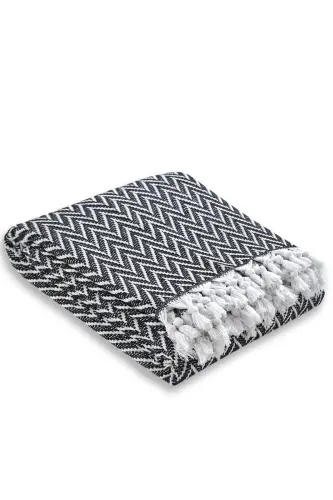 Sayina Model Siyah Çift Kişilik Pike 1600gr. 200x230cm - 4