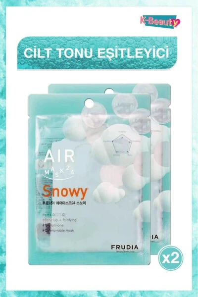 Сбалансирующая маска Air Snowy 2 штуки - Frudia
