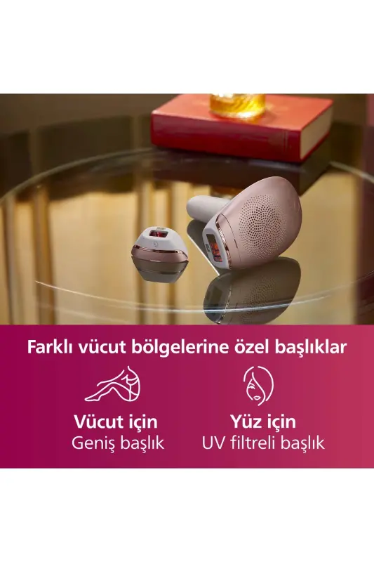 Sc1997/00 Lumea Lazer Epilatsiya Ipl Soch Olish Asbob, Sumka Sovg'a Qilingan, Qo'shimcha Uzun Kabel - 5