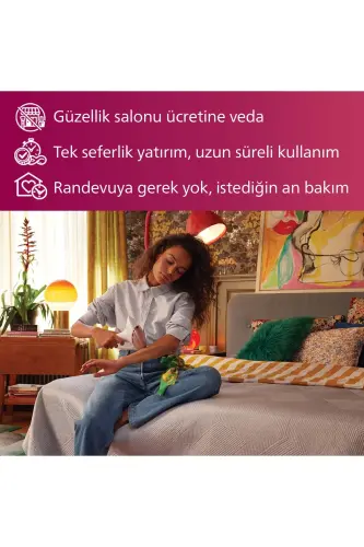 Sc1997/00 Lumea Lazer Epilatsiya Ipl Soch Olish Asbob, Sumka Sovg'a Qilingan, Qo'shimcha Uzun Kabel - 8