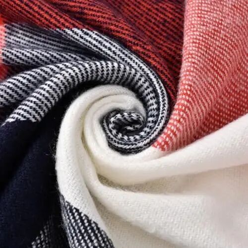 Scarfs for Women PasModazoneina Shawls and Wraps for Evening Dress Wedding Bridal | CasModazoneere‑like soft & cozy hand‑feel; Oversized long scarf with tassels; Versatile: can be used as scarf, shawl or wrap - 4