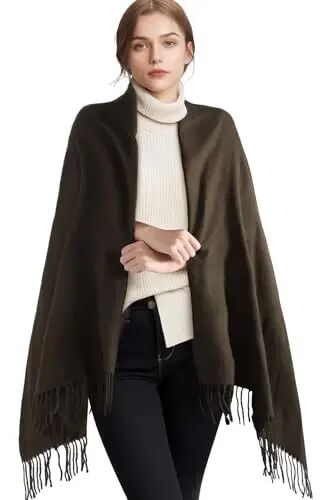Scarfs for Women PasModazoneina Shawls and Wraps for Evening Dress Wedding Bridal | CasModazoneere‑like soft & cozy hand‑feel; Oversized long scarf with tassels; Versatile: can be used as scarf, shawl or wrap - 5