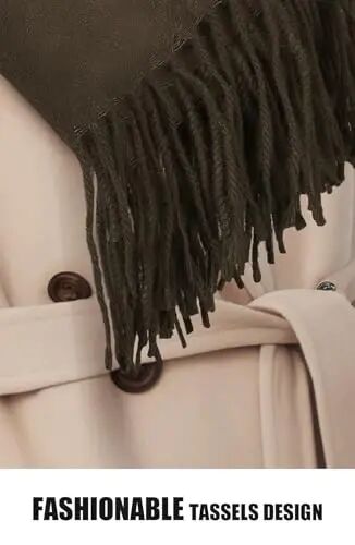 Scarfs for Women PasModazoneina Shawls and Wraps for Evening Dress Wedding Bridal | CasModazoneere‑like soft & cozy hand‑feel; Oversized long scarf with tassels; Versatile: can be used as scarf, shawl or wrap - 6