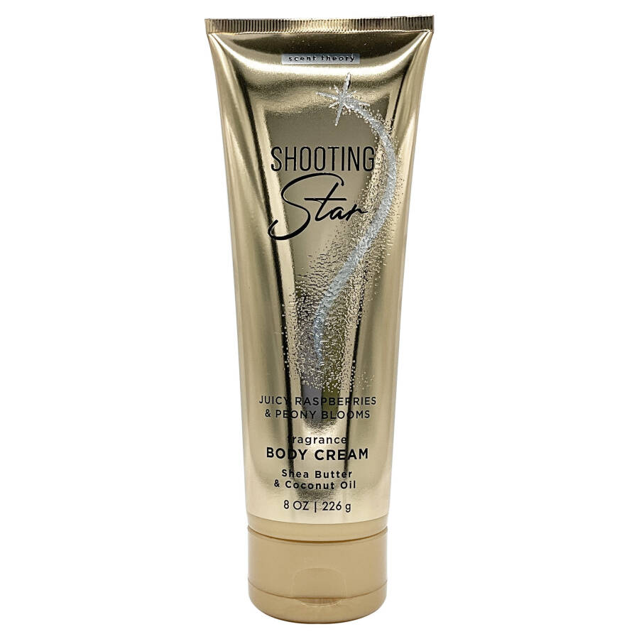 Scent Theory Hand and Body Cream with Shea Butter for All Skin Types, Shooting Star, 8 oz - 1