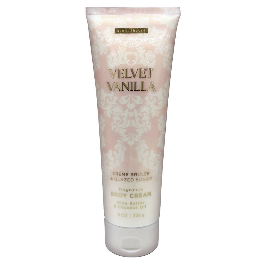 Scent Theory Hand and Body Cream with Shea Butter, Velvet Vanilla, 8 oz - 10