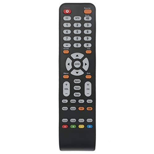 New Replacement Remote Control fit for Sceptre LED HDTV TV E195BV-SHDE E165BV-HD X425BV-FHD X425BV-FHD3 E195BV-SHDC E195BVSHDE E165BVHD X425BVFHD X425BVFHD3 E195BVSHDC E19 E24 - 1