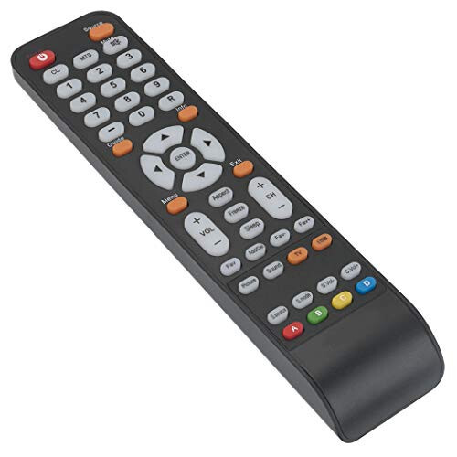New Replacement Remote Control fit for Sceptre LED HDTV TV E195BV-SHDE E165BV-HD X425BV-FHD X425BV-FHD3 E195BV-SHDC E195BVSHDE E165BVHD X425BVFHD X425BVFHD3 E195BVSHDC E19 E24 - 3