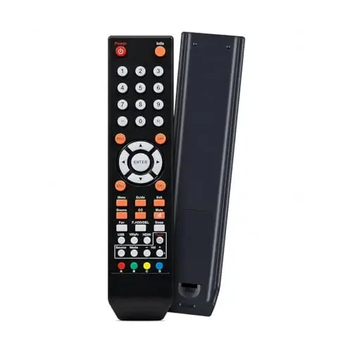 Sceptre TV E165BV(WV)-SS E168BV(WV)-SSE205BV-SMQCCE325BV-SR E328BV(WV)-SRX325BV-FSR X405BV-FSRX505BV-FSRU505CV-UMR U508CV-UMKRU550CV-UM08RU650CV-UMRU750CV-UMR modeli bilan mos keladigan yangi masofaviy boshqaruv pulti 8142026670003C - SMARTBY